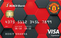 Manchester United Signature Credit Card
  