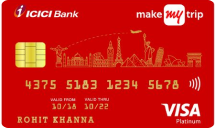 MakeMyTrip Platinum Credit Card