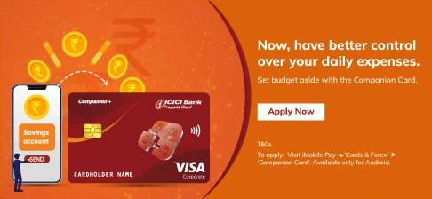 ICICI Bank Companion Card