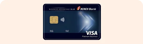 ICICI Bank Business Advantage Blue Credit Card